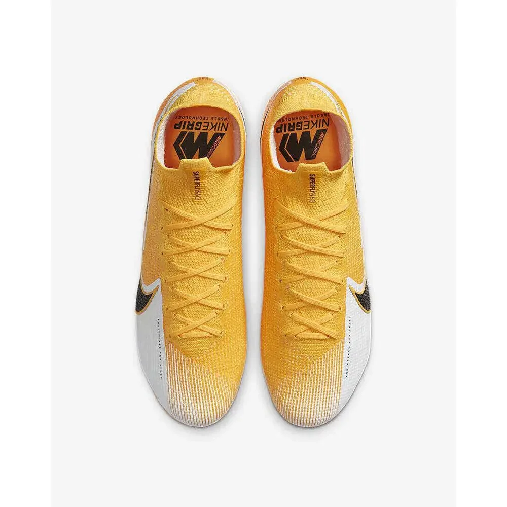 NEW SZ 13 Mens Nike Mercurial Superfly 7 Elite FG Laser Orange Cleats AQ4174-801